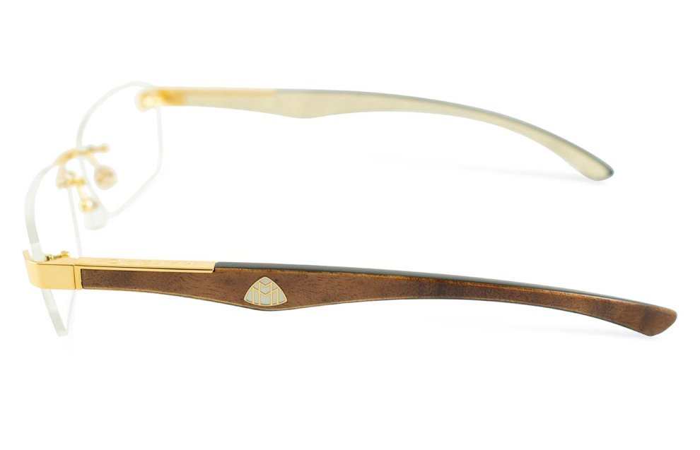 Maybach eyewear - The Artist III - Gold / Champor Burr